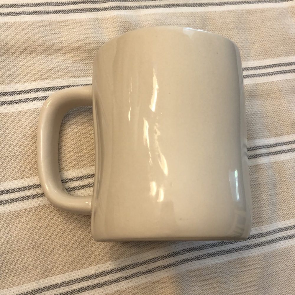 Rae Dunn Classic Black & White Oversized “Matcha Latte” Ceramic Coffee Mug - Picture 4 of 10